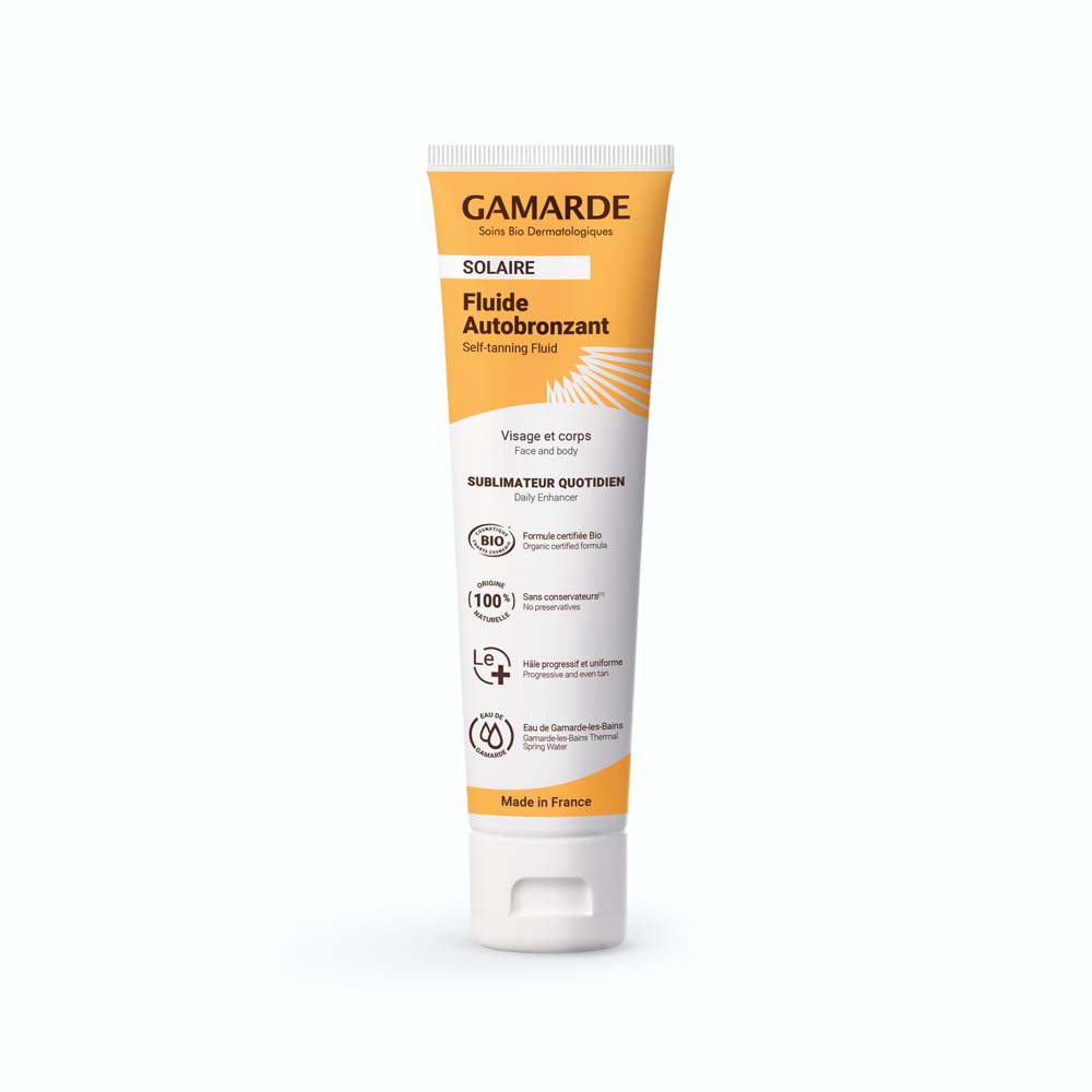 Gamarde Sun care Organic Self-Tanning Glow Fluid 100 ml