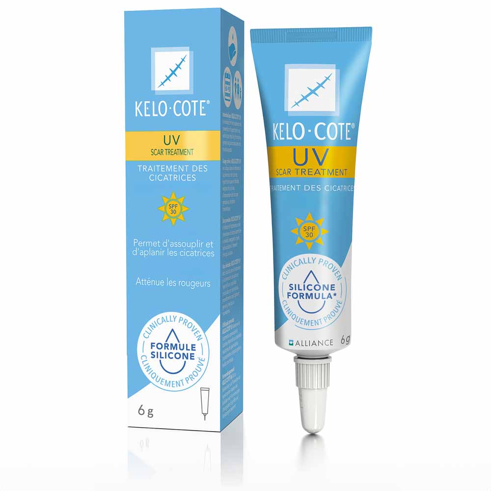 Kelo-cote Uv Spf30 Silicone Gel For Scars 6g