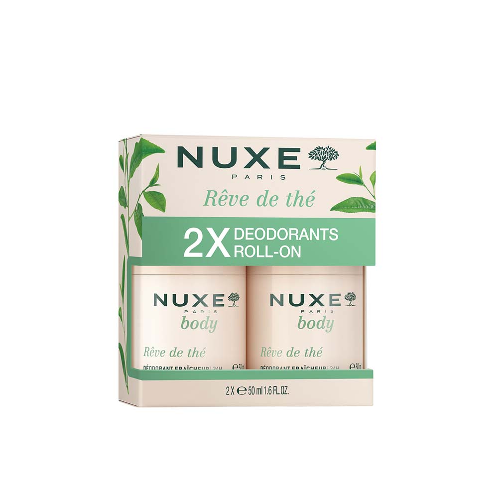 Nuxe Body Rêve de thé® Freshness Roll-On Deodorant 2 x 50 ml