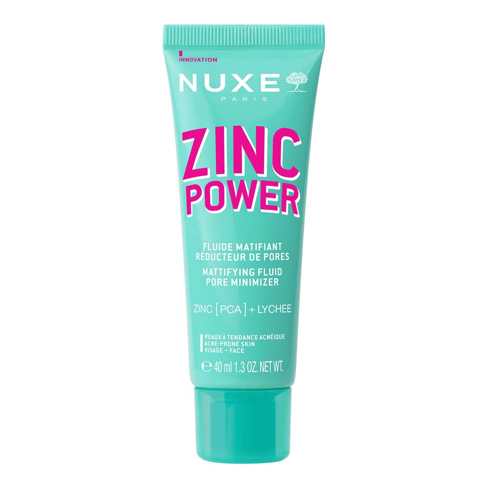 Nuxe Zinc Power Mattifying fluid minimises pores 40 ml