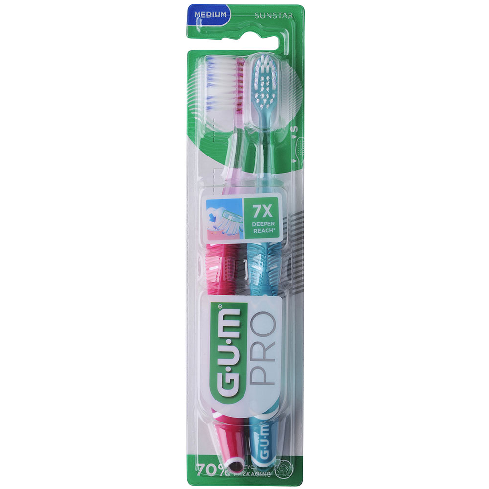 Gum Technique Pro Medium Toothbrush 1528 X2