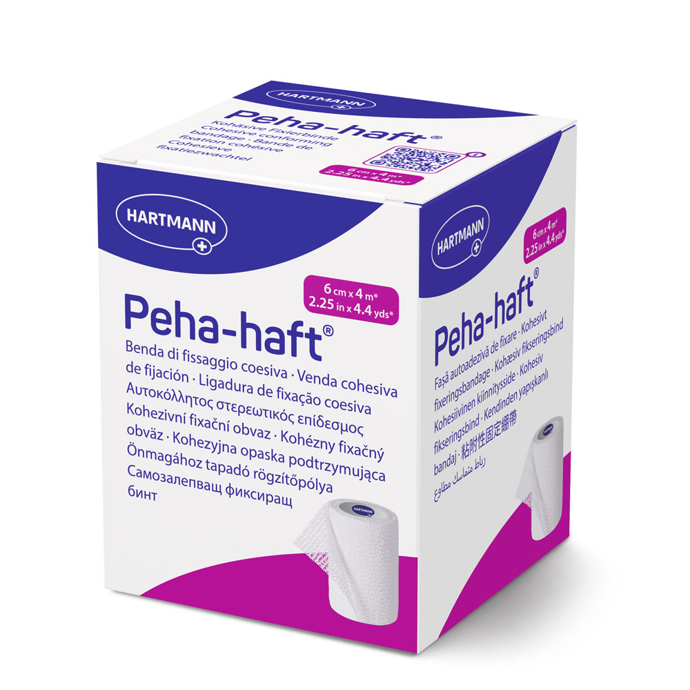 Hartmann Peha Haft Cohesive Strip 6cmx4m Latex-free x1
