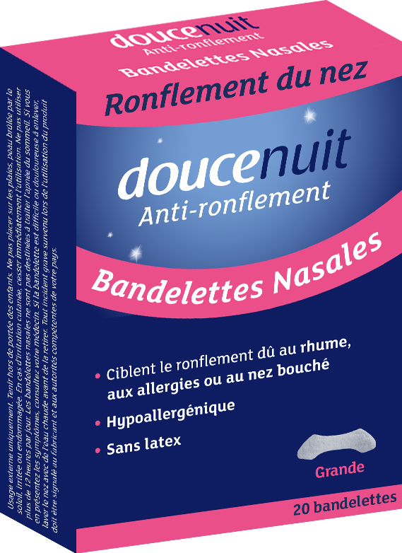 Doucenuit Anti-snoring nasal strips x20