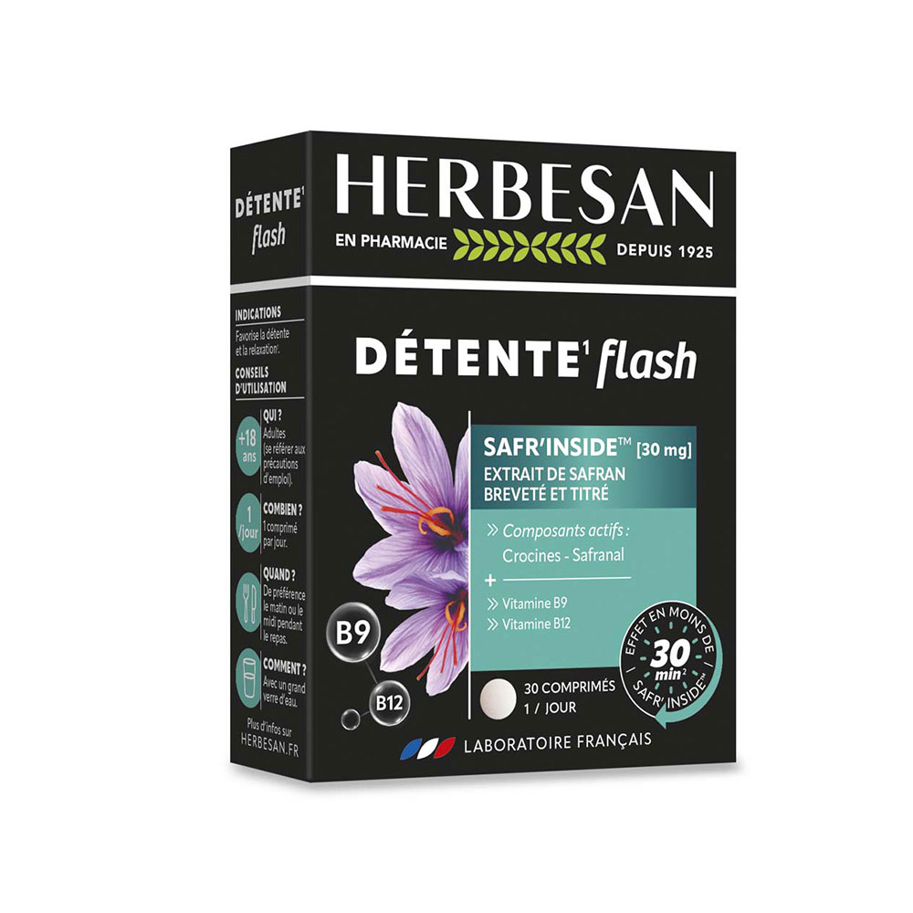 Herbesan Flash Relaxation 30 tablets