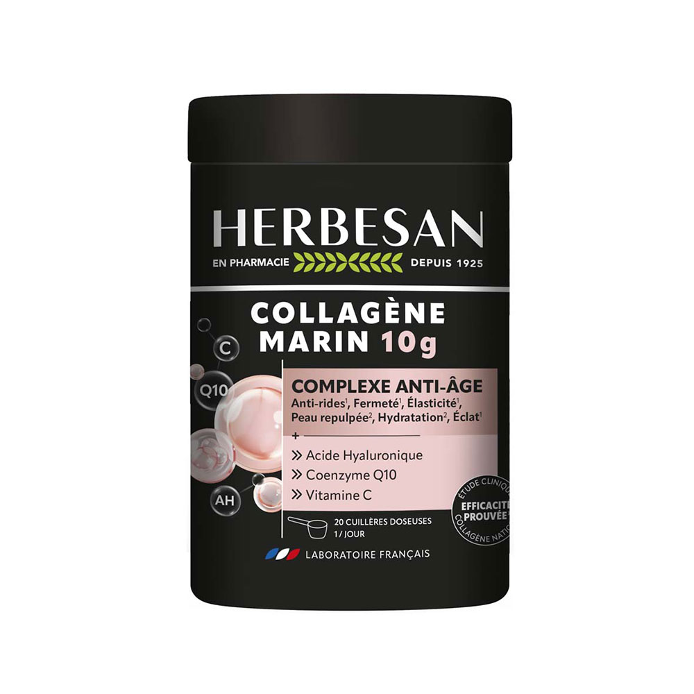 Herbesan Marine collagen 10 g anti-ageing complex 210 g