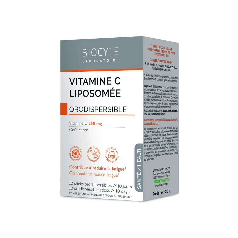 Biocyte Health Vitamin C Liposomee 10 Sticks 10 Sticks