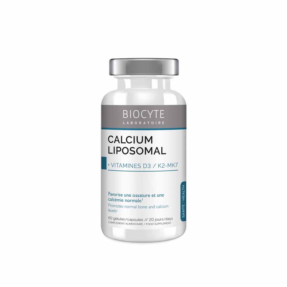 Biocyte Health Calcium D3 K2 60 Gelules 60 Gelules