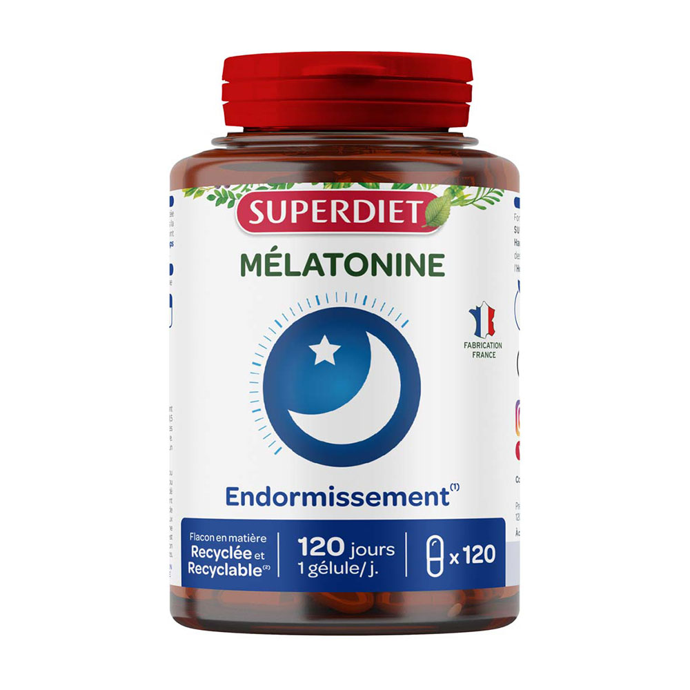 Superdiet Melatonin 120 capsules