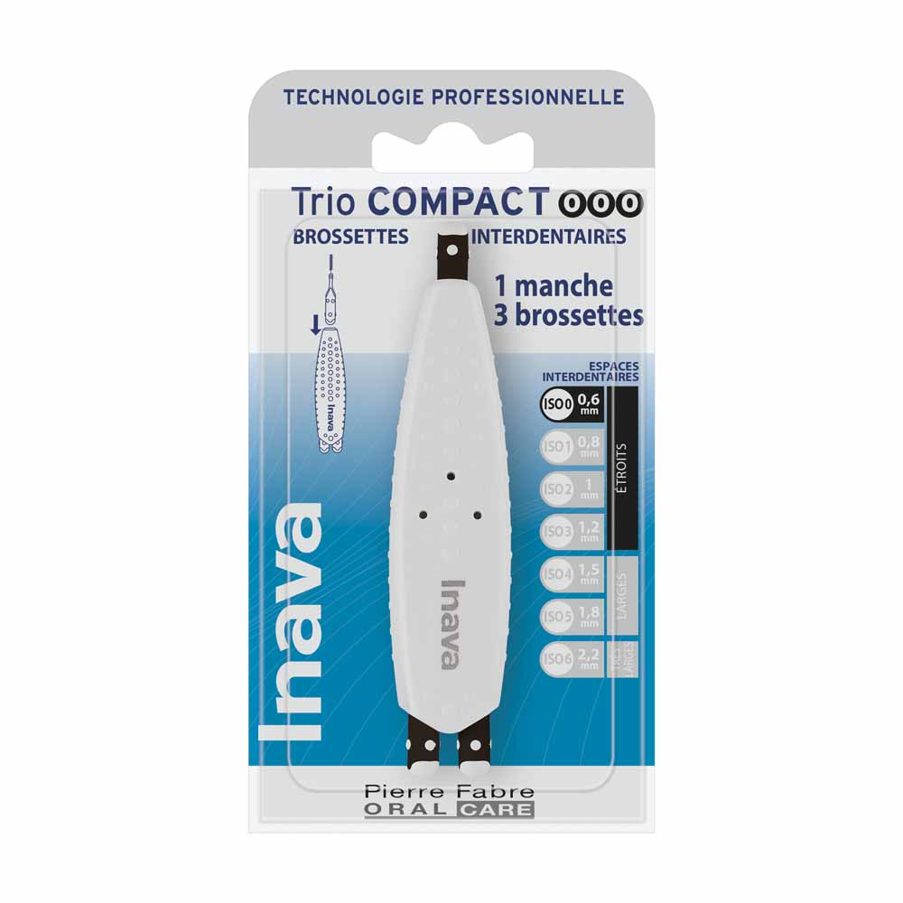 Inava Compact interdental brushes 0.6mm