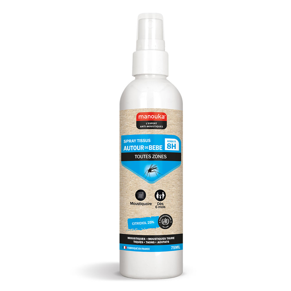 Manouka Mosquito Repellent Baby Cradle From 6 Months All Areas 75 ml