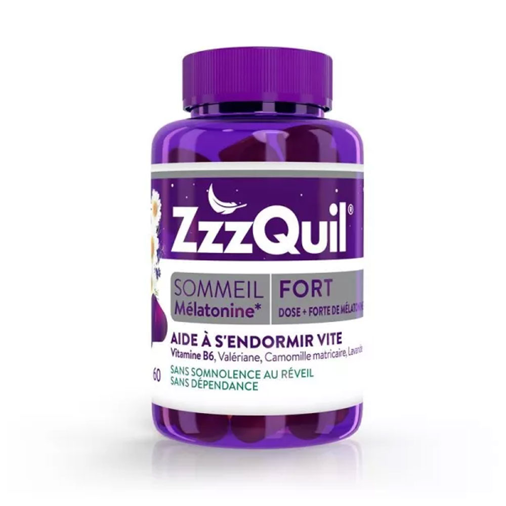 ZzzQuil Deep sleep Forest Fruit flavouring 60 gums