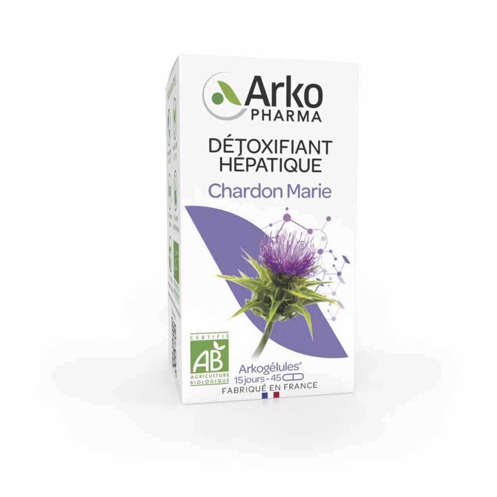 Arkopharma Arkocapsules Milk Thistle Bioes Hepatic depurative 45 capsules