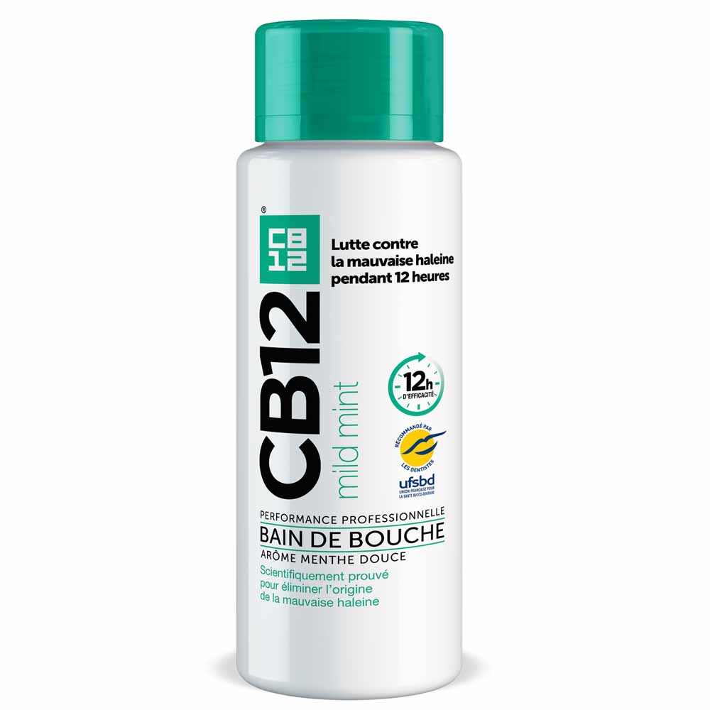 Cb12 Mild Mint Mouth Bath Menthe Légère 250 ml