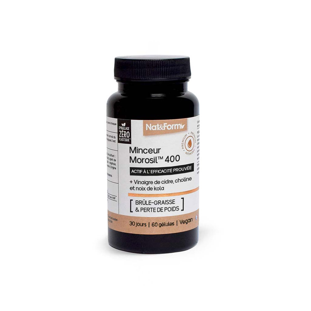 Nat&Form Premium Nutraceuticals Weight loss MorosilTM 400 60 capsules