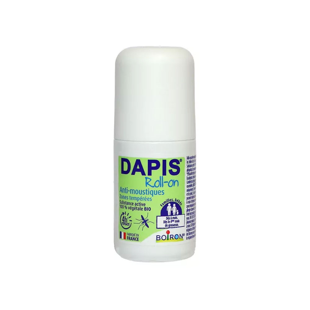 Boiron Dapis Anti-mosquito roll-on suitable for temperate climates 40 ml