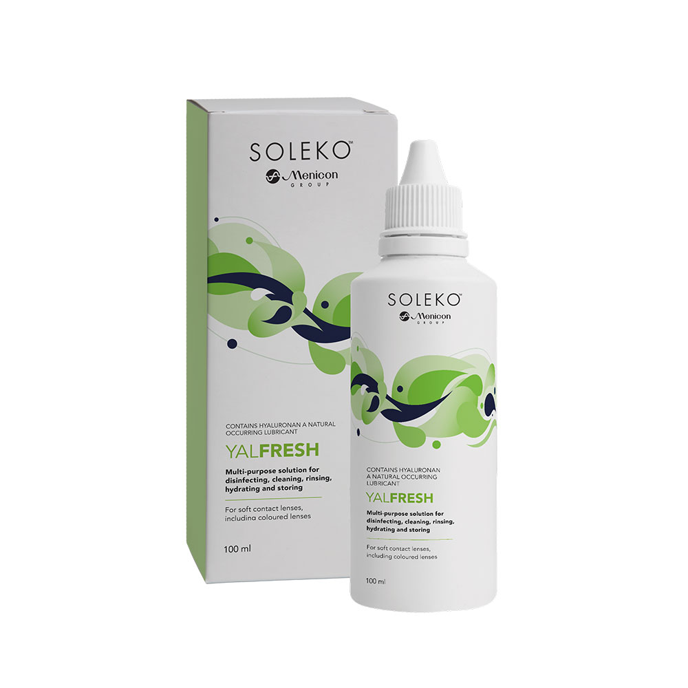 Menicon Multifunctional solution for soft lenses with Hyaluronic Acid 100ml