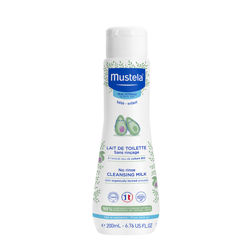 Mustela No-Rinse Cleansing Milk for Normal Skin 200ml