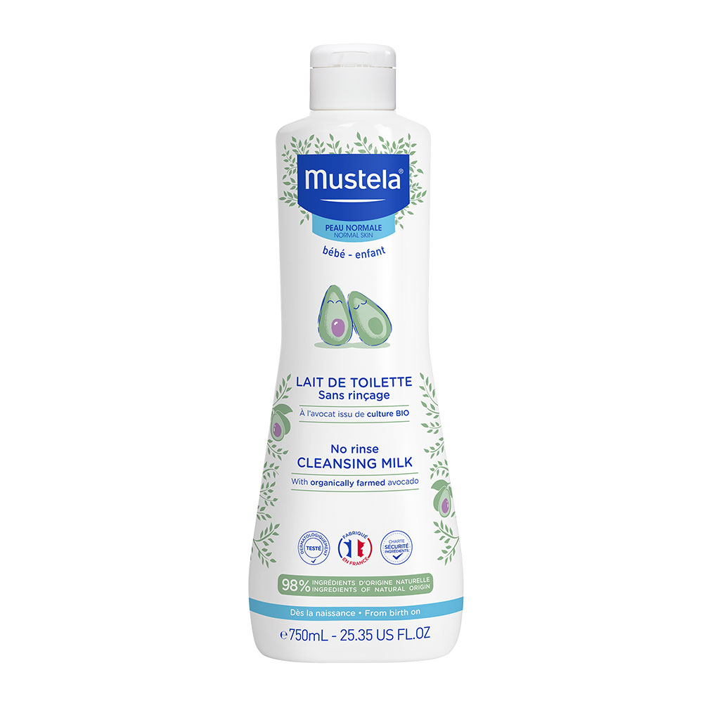 Mustela Baby Cleansing Milk 750 ml