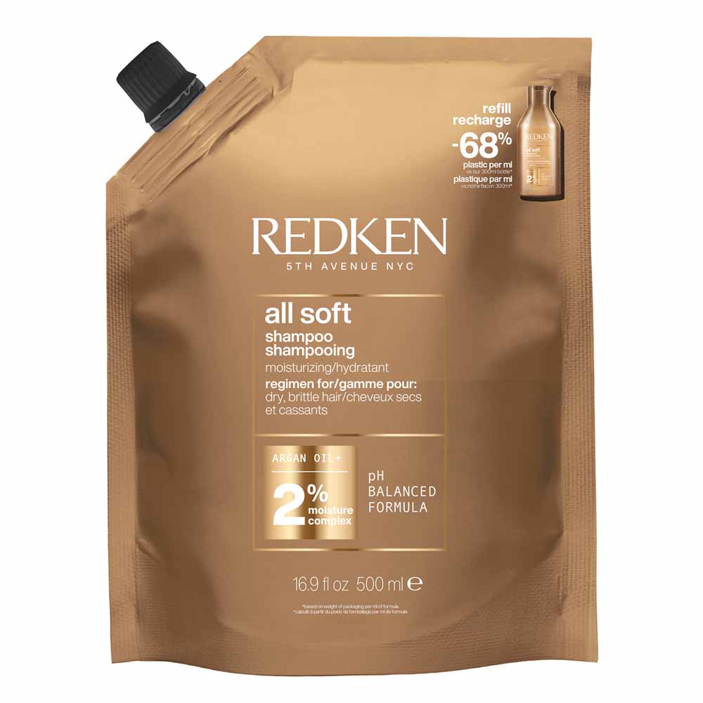 Redken All Soft Hydrating shampoo dry, damaged hair 500 ml