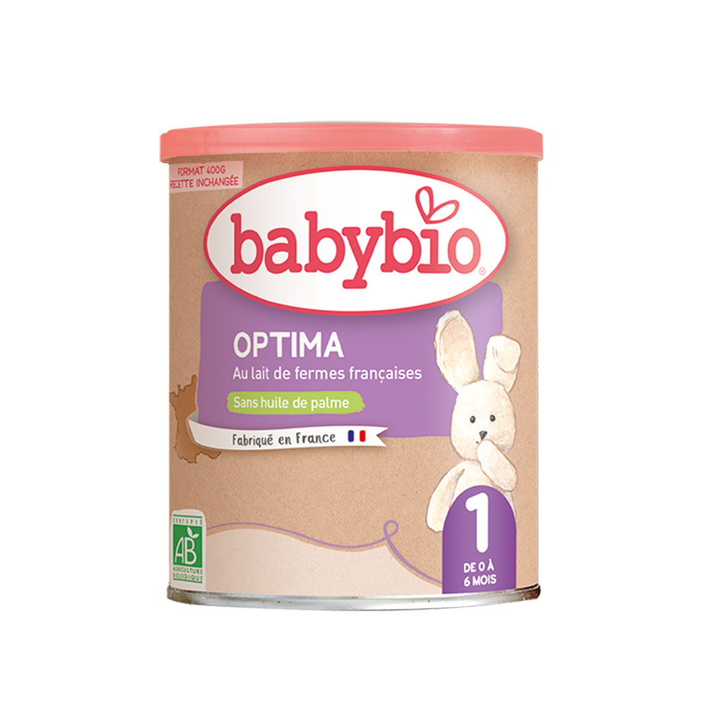 Babybio Optima 1 Bio Powdered Formula from birth to 6 months 400 g