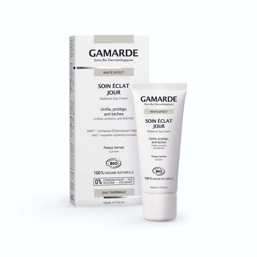 Gamarde Day cream with organic white effect for dull skin 40 ml