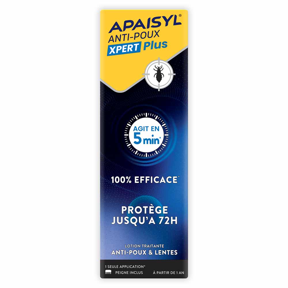 Apaisyl Anti-lice Lentes & Xpert Plus lotion 200 ml