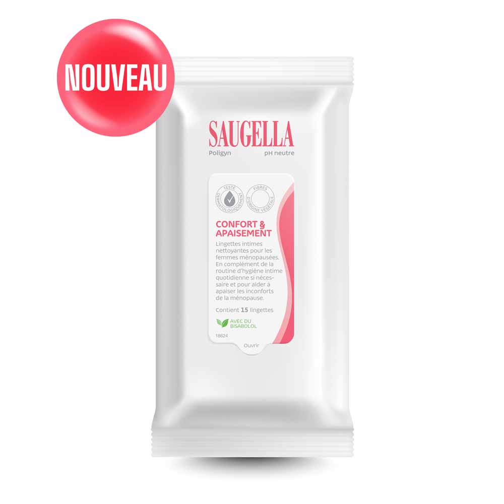 Saugella Poligyn Chamomile Intimates Wipes x15