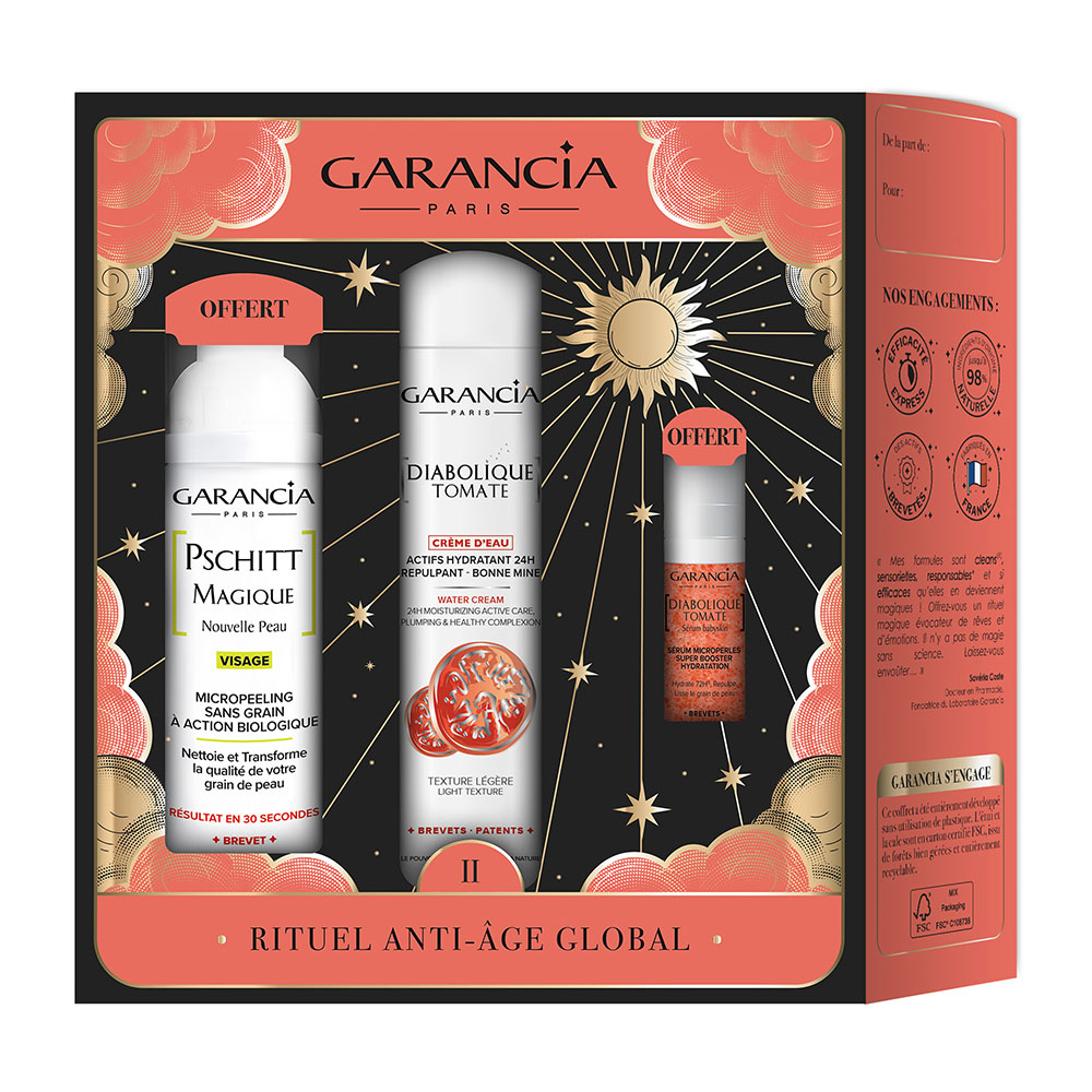 Garancia Christmas gift set Healthy glow hydration