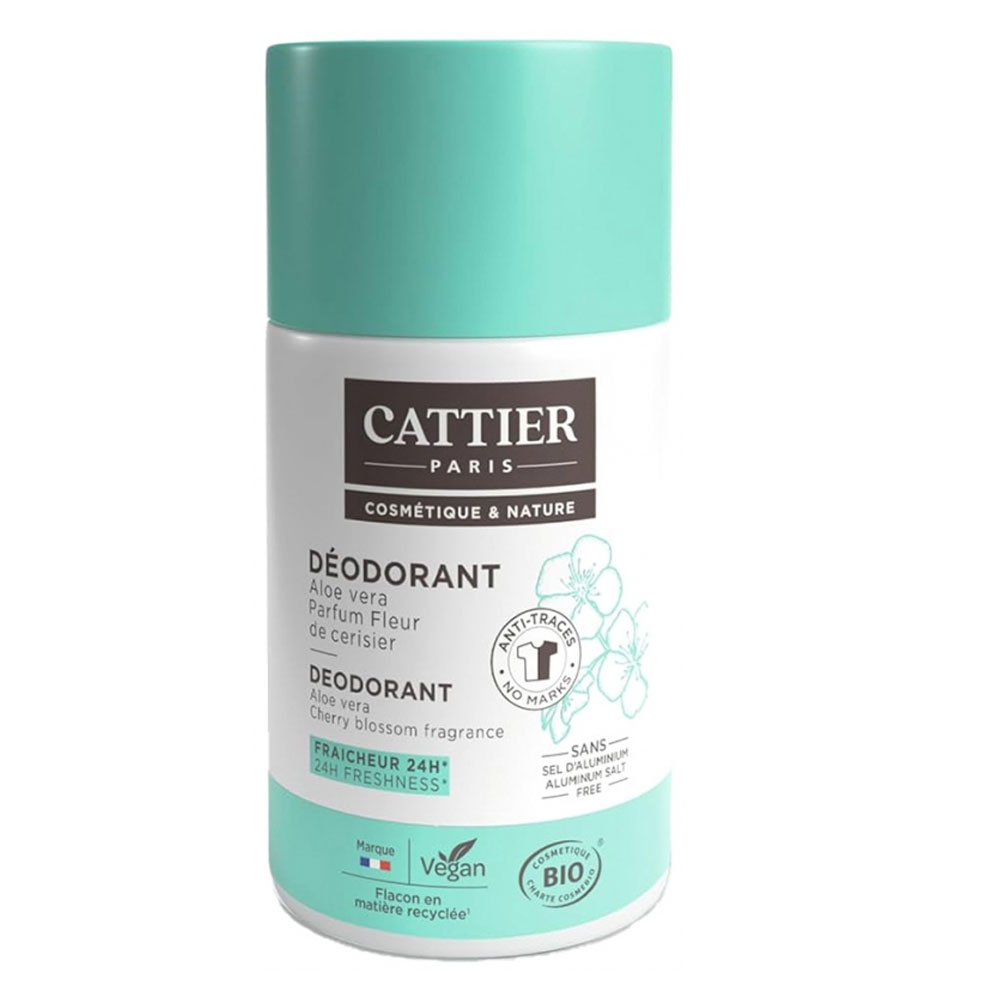 Cattier Organic Aloe Vera Roll-on 24h Deodorant 50ml