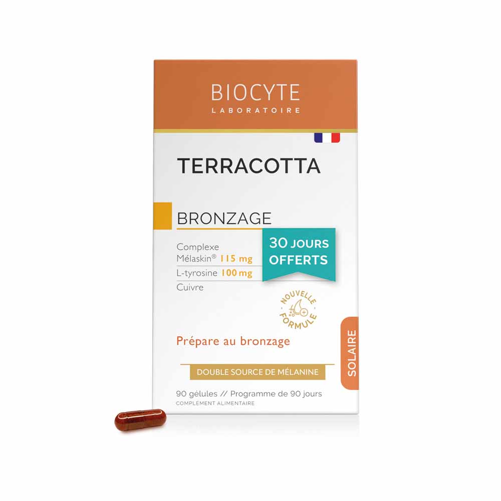 Biocyte Suncare Terracotta tan 90 capsules