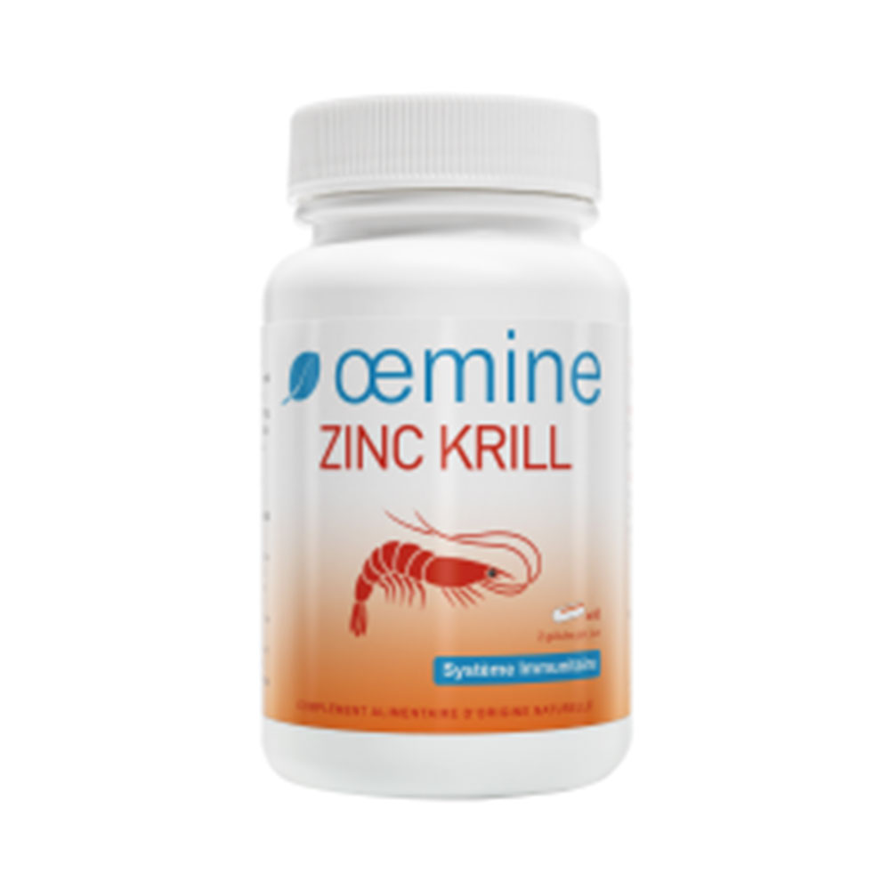 Oemine Zinc krill 60 capsules