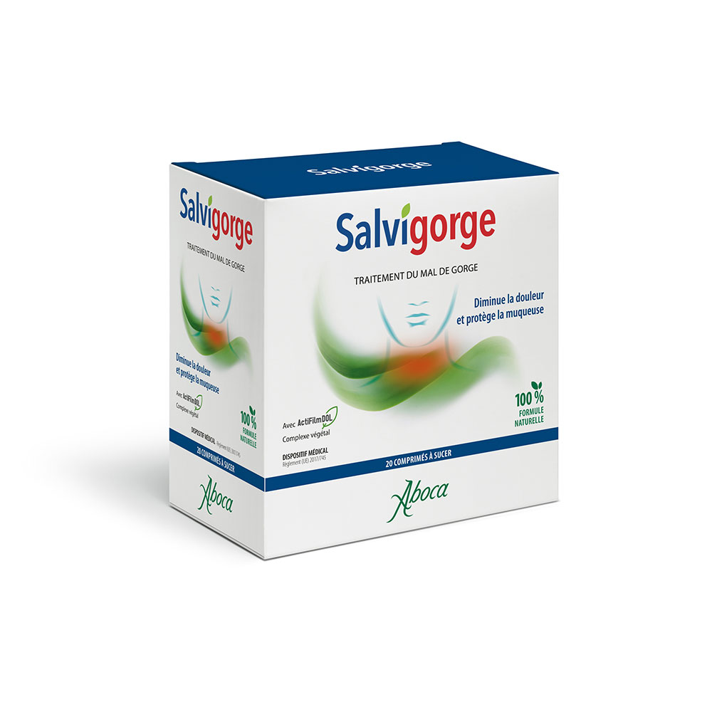 Aboca ORL Sore throat relief 20 tablets