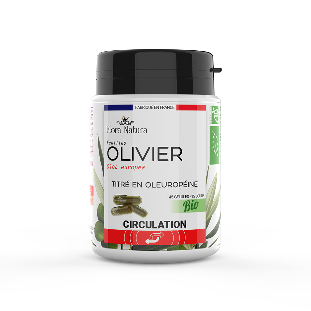 Flora Natura Olive organic 45 capsules
