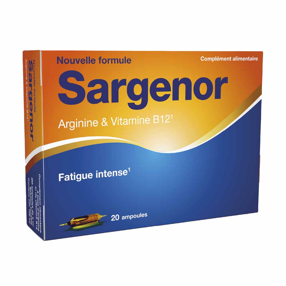 Sargenor Arginine and vitamin B12 20 Ampulas