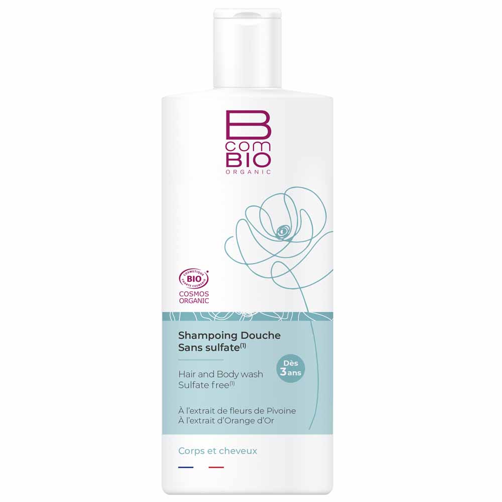 Bcombio Organic Sulphate Free Shower Shampoo 500ml
