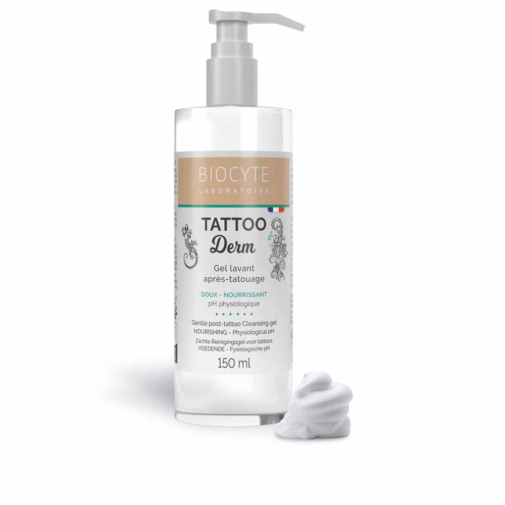 Biocyte Tattoo Derm Gentle pH physiological after-tattoo cleansing Gel 150ml