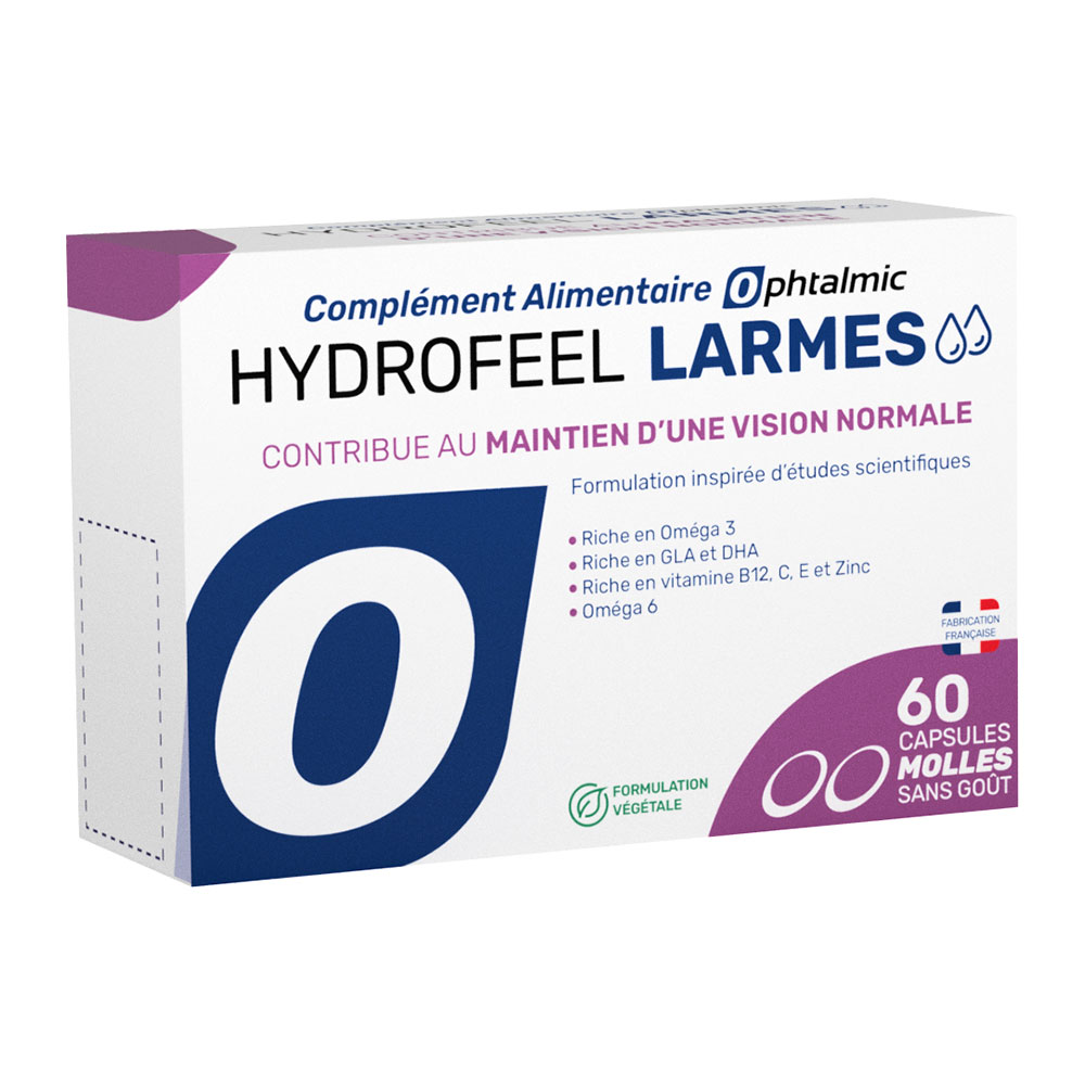 Ophtalmic Hydrofeel Larmes Maintaining normal vision 60 capsules