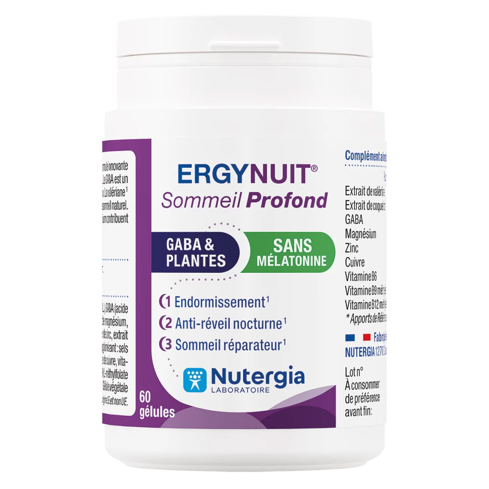 Nutergia Deep sleep 60 capsules