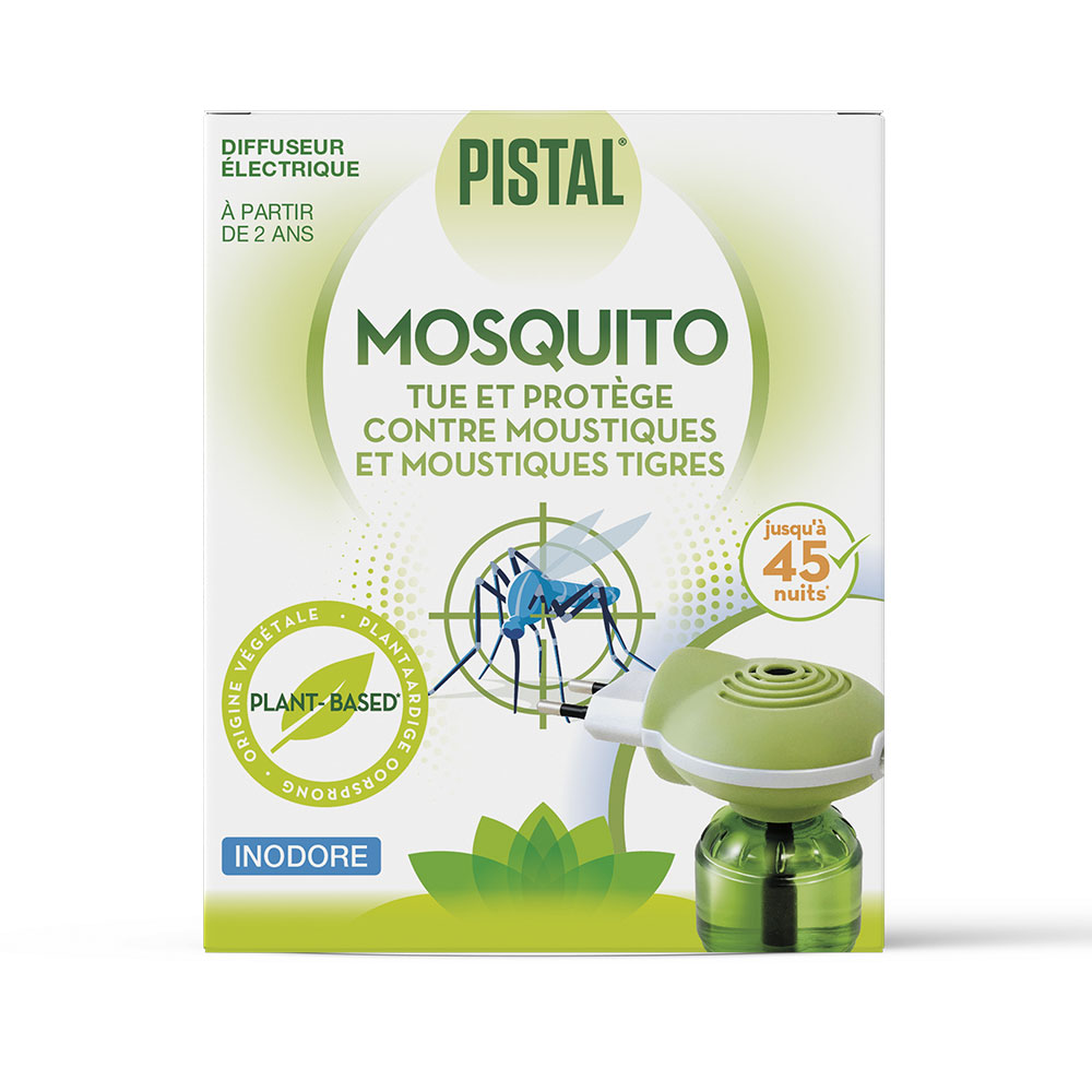Pistal Mosquito Diffuser &amp; Refill Plant 45 Nights