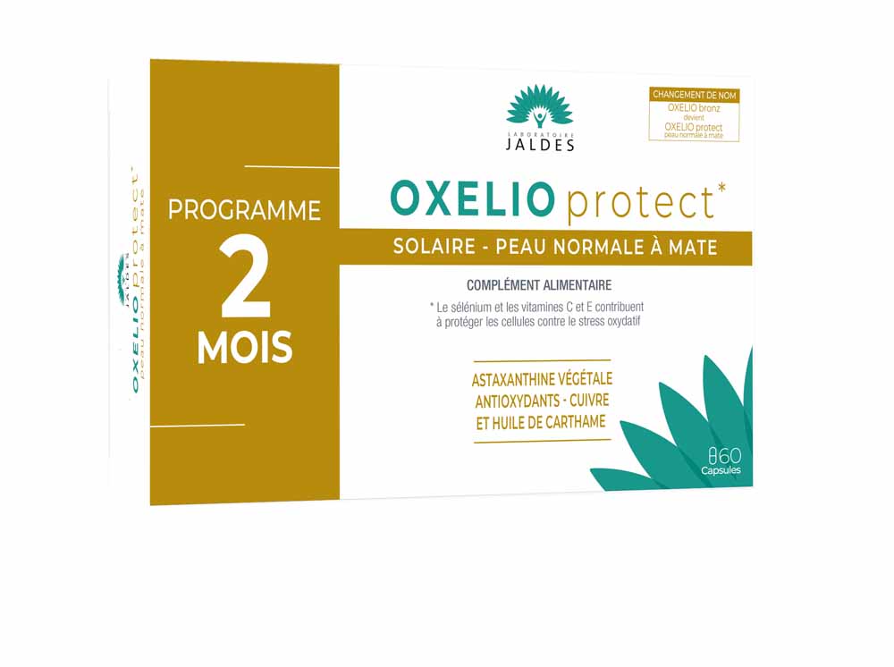 Jaldes Oxelio Sun protect Normal Matte Effect Skin 60 capsules