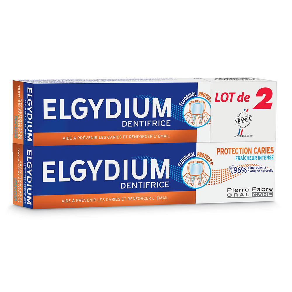 Elgydium Caries Protection Toothpaste 2x75ml