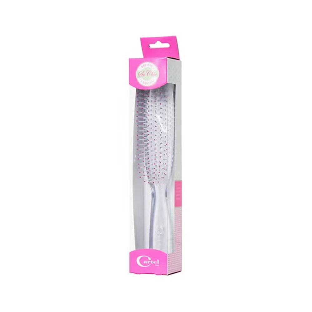 Cartel Crystal Rose Hair Brush 1 x unit