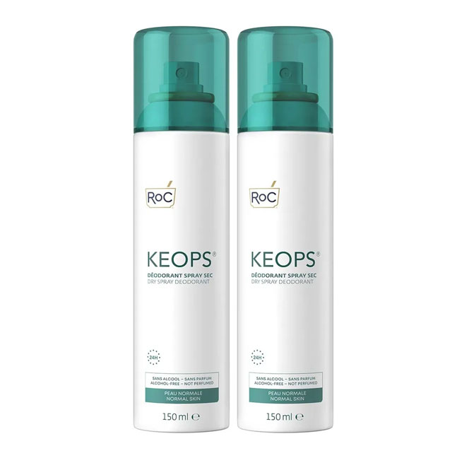 Roc Dry Deodorant Heavy Perspiration 2x150ml