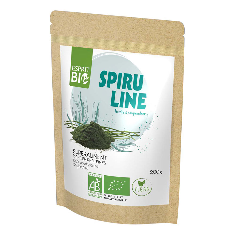 Esprit Bio Organic Spirulina In Powder Juvasante 200g