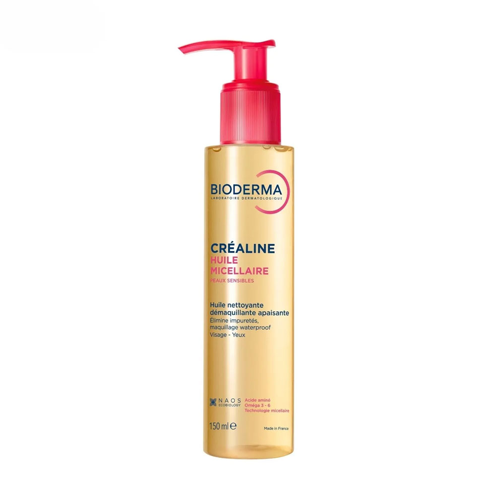 Bioderma Crealine Micellar Cleansing, Make-up Removing & Soothing Oil sensitive skin 150 ml