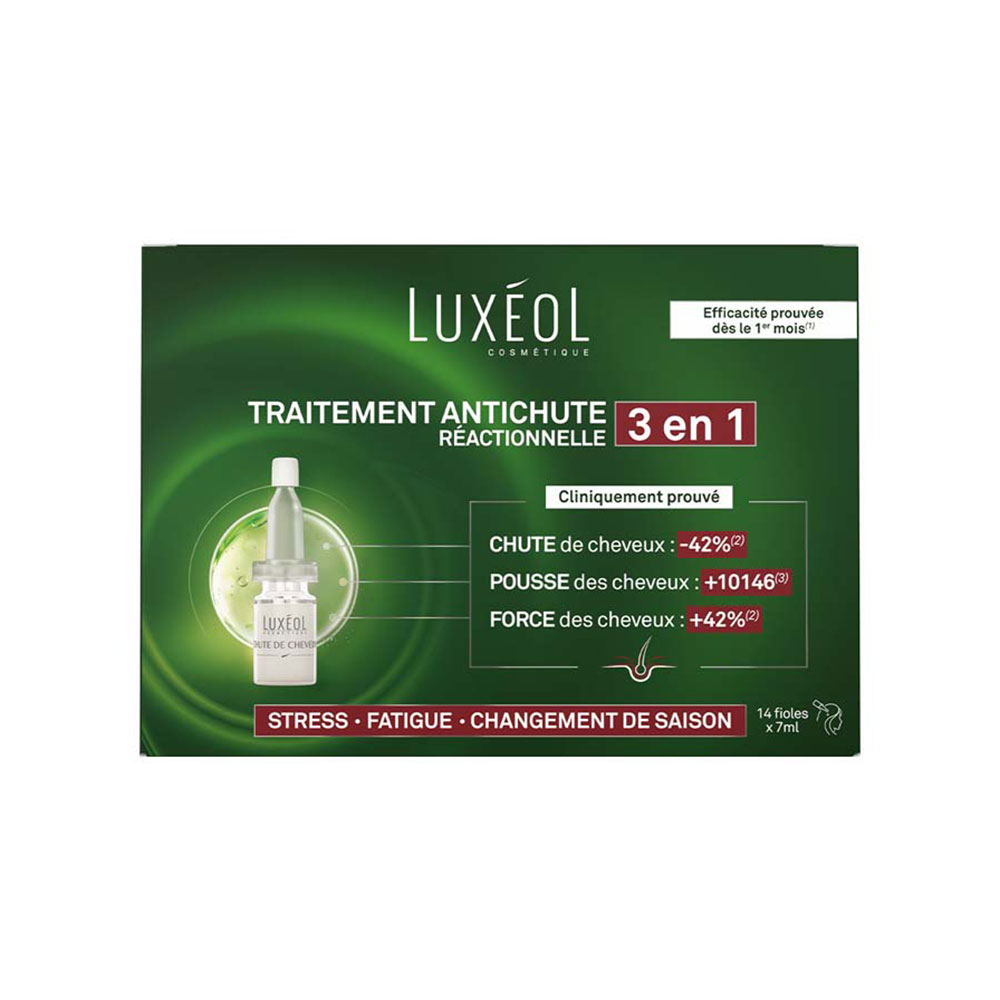 Luxeol 2in1 Reactive Hair Loss 14 vials of 7ml