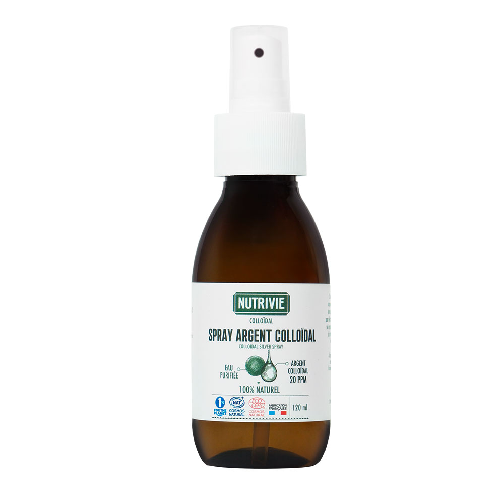 Nutrivie Colloidal Silver Spray 20ppm 120ml