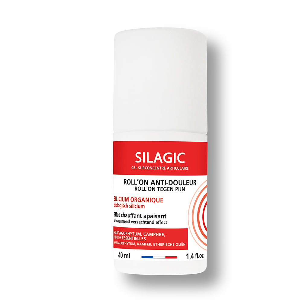 Silagic Roll-on organic silicon pain relief 40 ml
