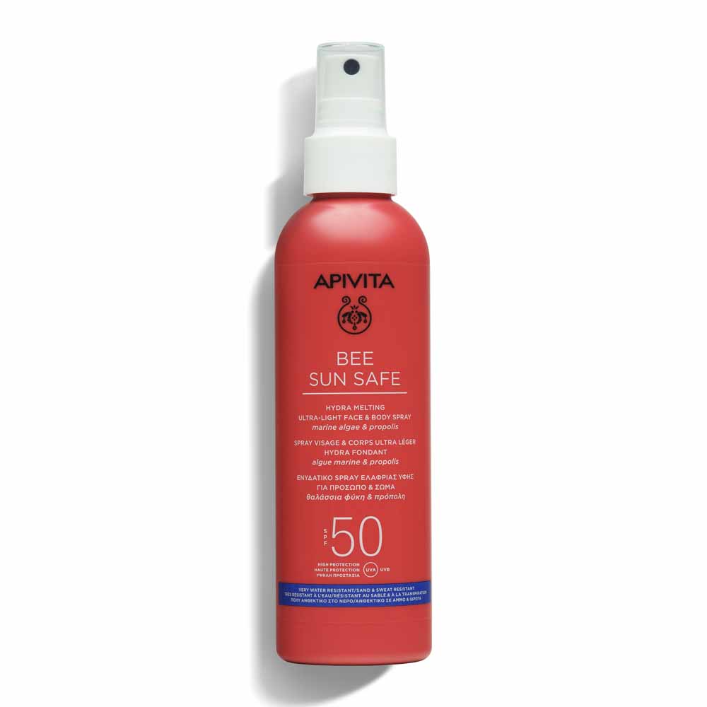 Apivita Bee Sun Safe Ultra-light Face & Body Spray SPF50 200ml
