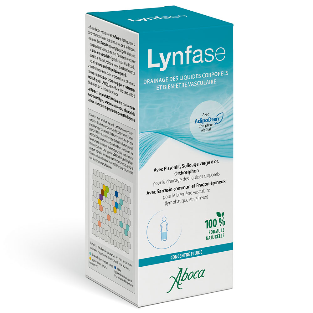 Aboca Lynfase Body Fat Drainage and Vascular Well-Being 180g